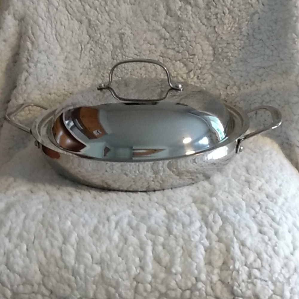 CUISINART STAINLESS 12" EVERY DAY PAN WITH DOME LID